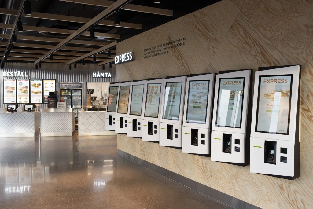 Självbetjäning på Max