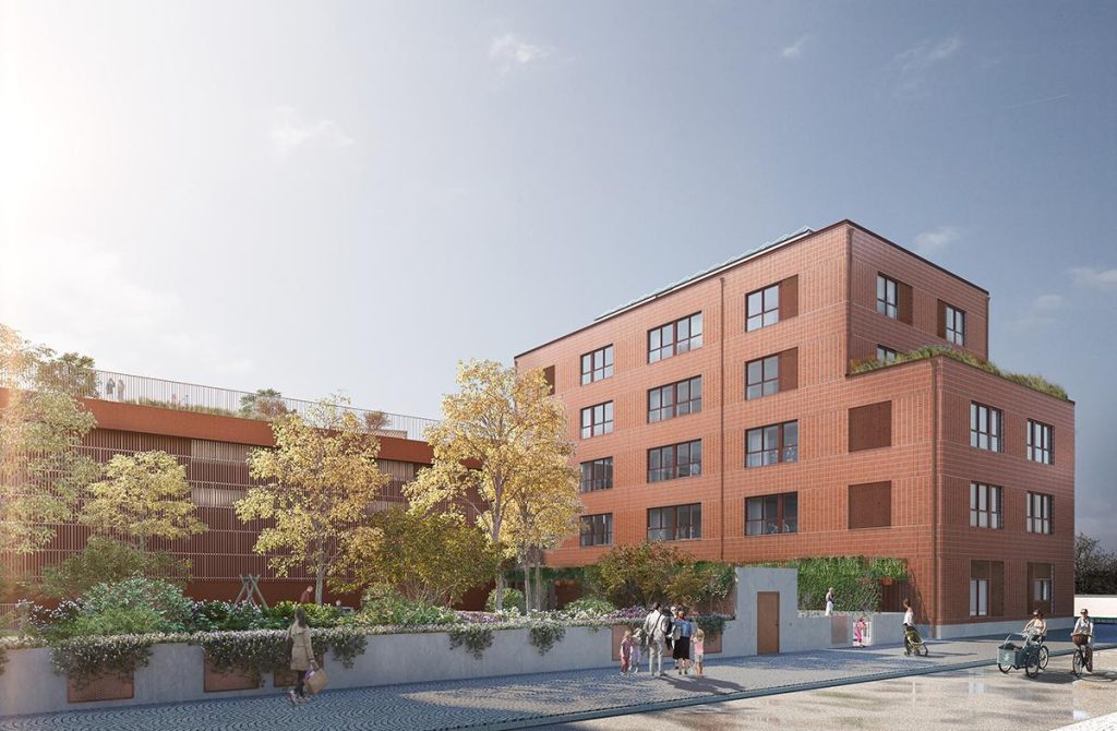 Blivande förskola samt utomhuslekplats