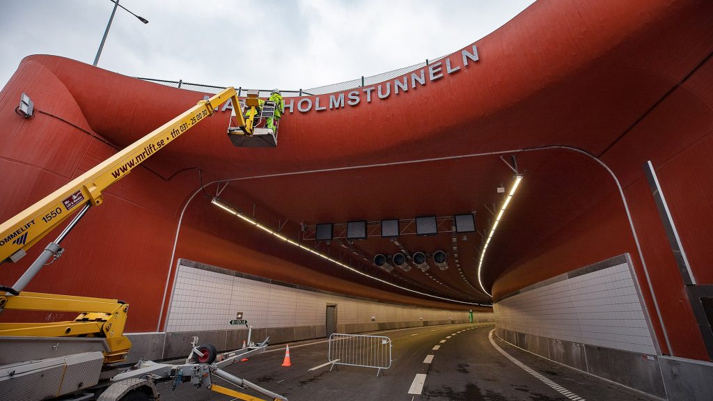 Marieholmstunnelns norra infart