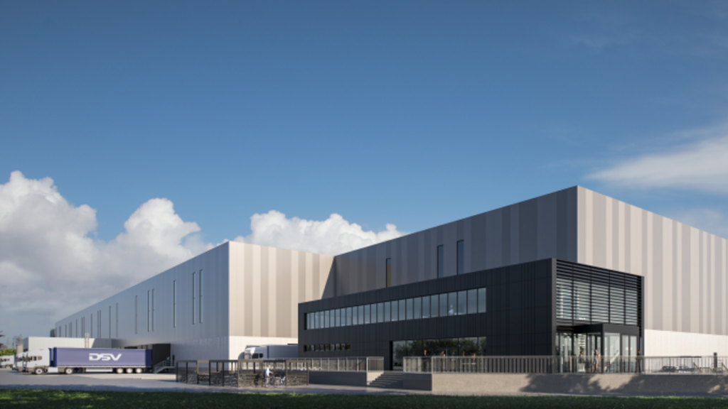 DSVs planerade anläggning i Helsingborg