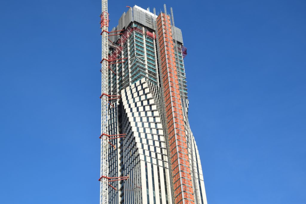 Karlatornets status 27e januari 2023. 