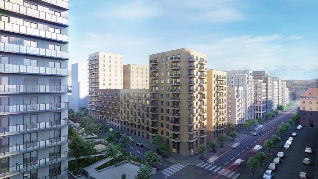 Illustrationsbild av Nordrs Brf Haga Boulevard