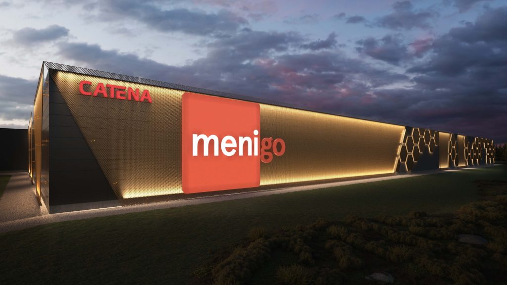 En 42250 kvadratmeter stor logistikanläggning uppförs av Catena i anslutning till Landvetter flygplats