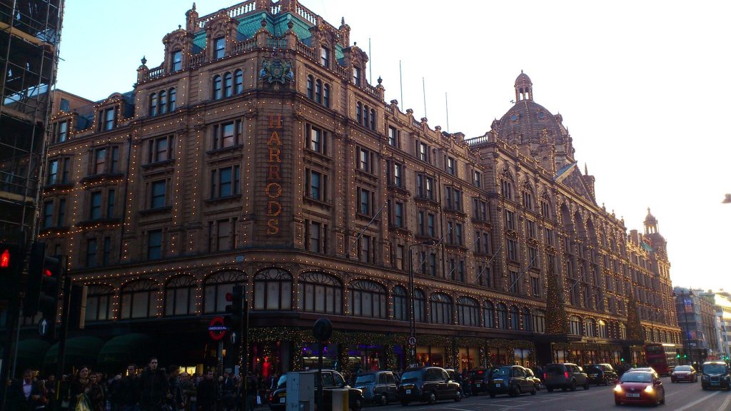 Harrods världsberömda varuhus